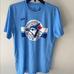 Nike Light Blue Toronto Blue Jays Graphic Tee - Men's size S